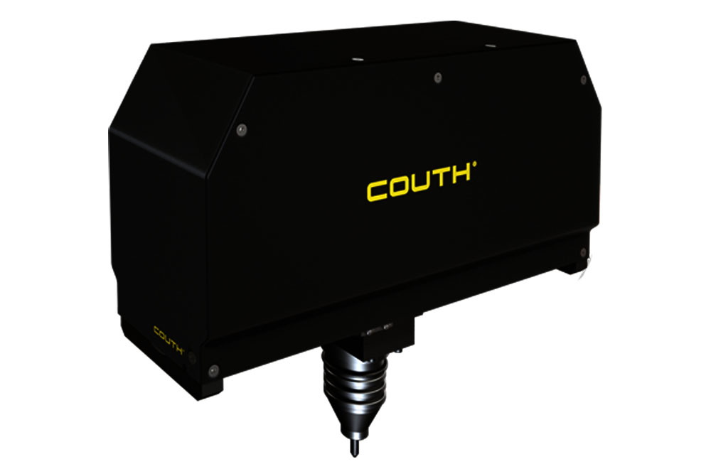 Глубоко маркирующий интегрируемый ударно-точечный маркиратор Couth с полем печати 200 на 35