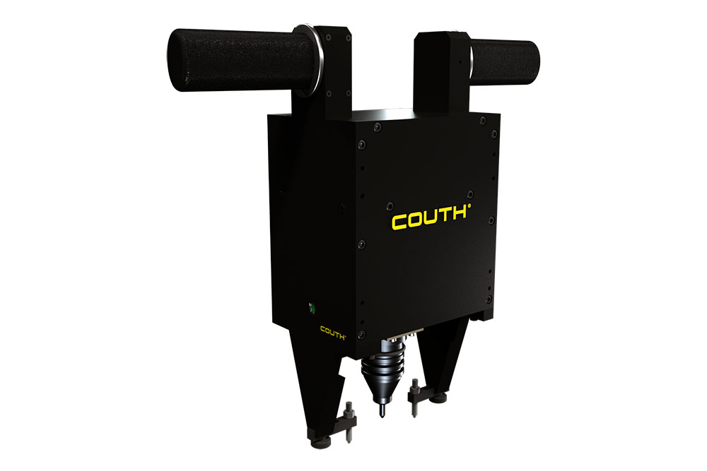 Глубоко маркирующий переносной ударно-точечный маркиратор Couth с полем печати 72 на 35