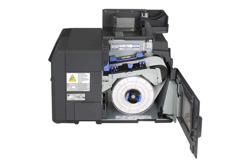 Открытый принтер этикеток Epson ColorWorks C7500G