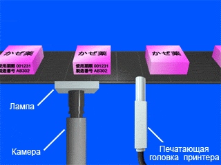 Пример маркировки мини упаковки Hitachi