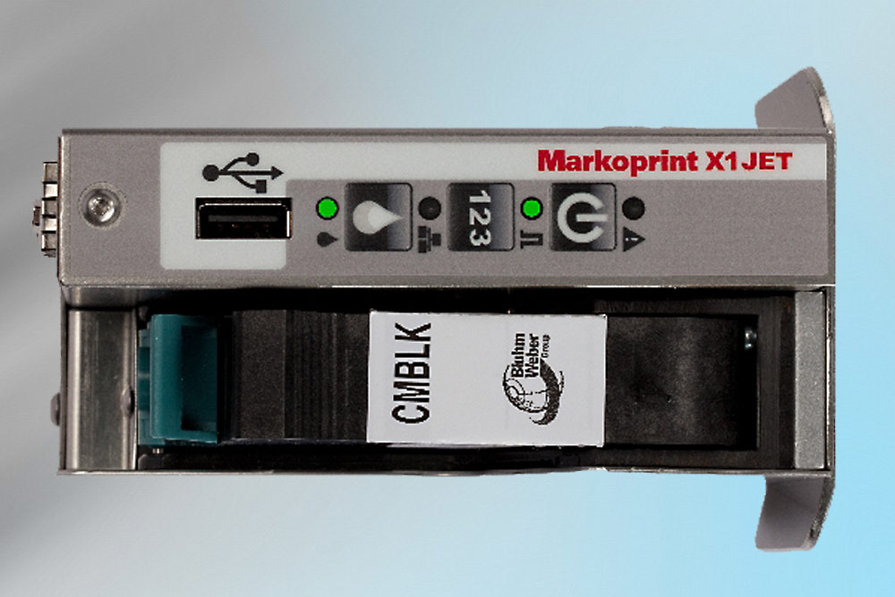 Интерфейс пользователя маркиратора Markoprint модель X1JET HP