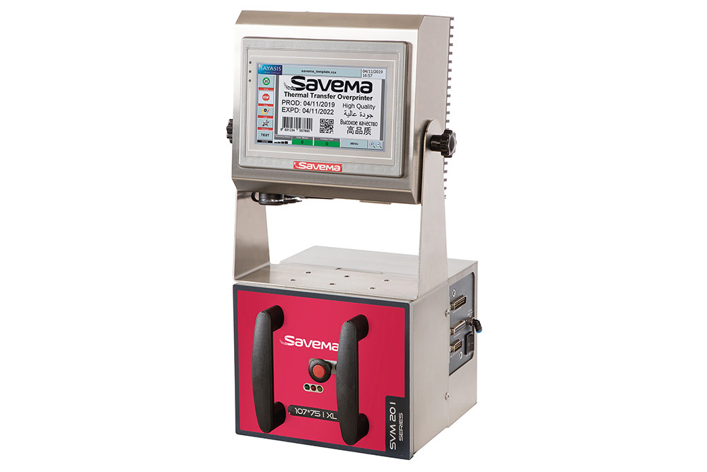 Термотрансферный принтер TTO Savema модель SVM 107-75i xl
