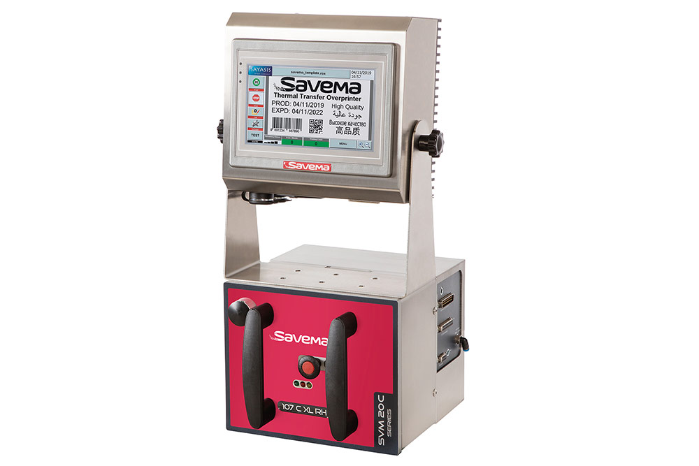 Термотрансферный принтер TTO Savema модель SVM 107 C XL