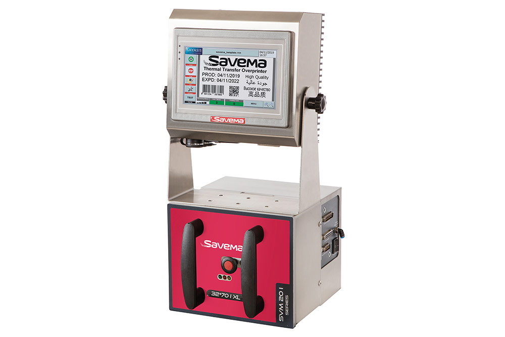 Термотрансферный принтер TTO Savema модель SVM 32-70 I XL