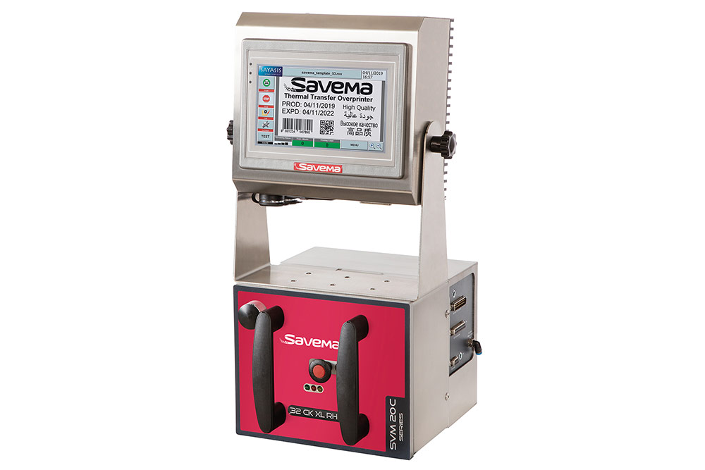 Термотрансферный принтер TTO Savema модель SVM 32 ck xl