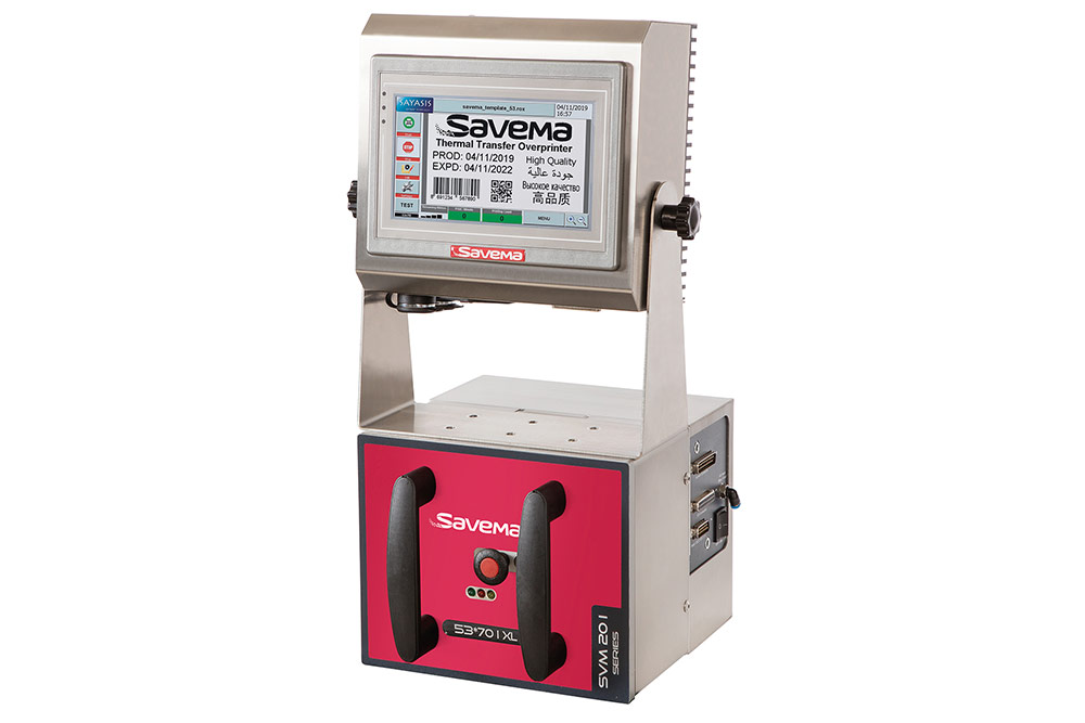 Термотрансферный принтер TTO Savema модель SVM 53-70 I XL