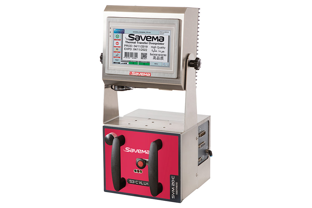Термотрансферный принтер TTO Savema модель SVM 53 c xl