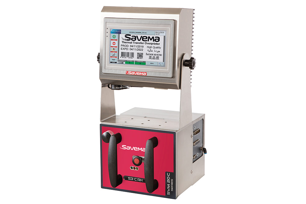 Термотрансферный принтер TTO Savema модель SVM 53 c